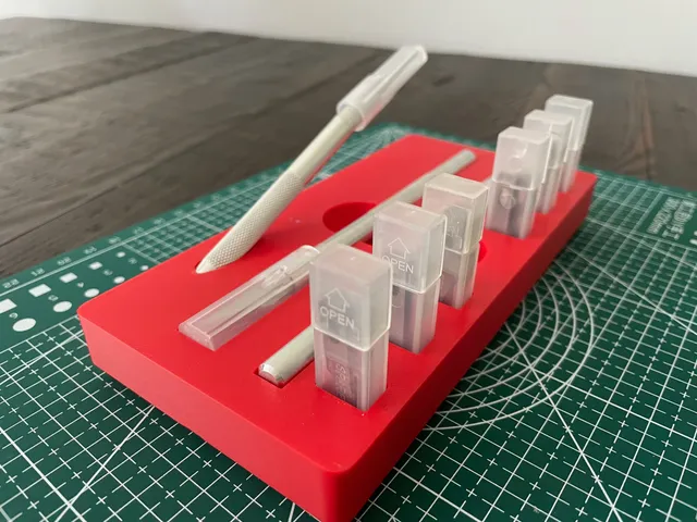 Gridfinity Scapel Tray