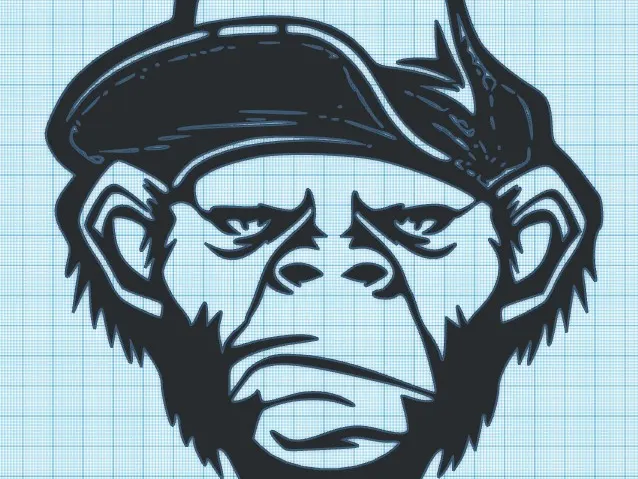 BAD MONKEY - WALL ART