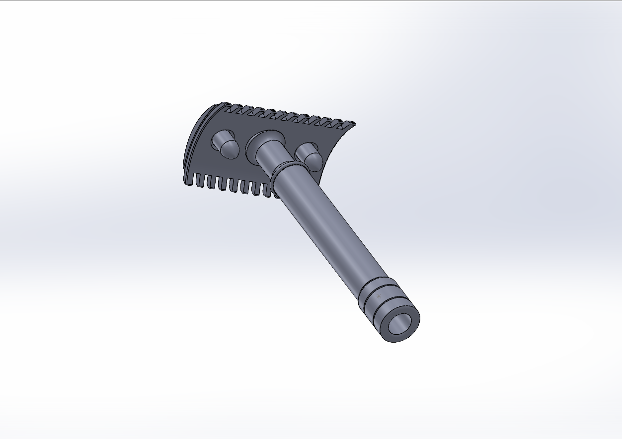 Printable Gillette Razor Gillette Single Ring 1907 Safety Razor by RNLauritsen | Download free ...