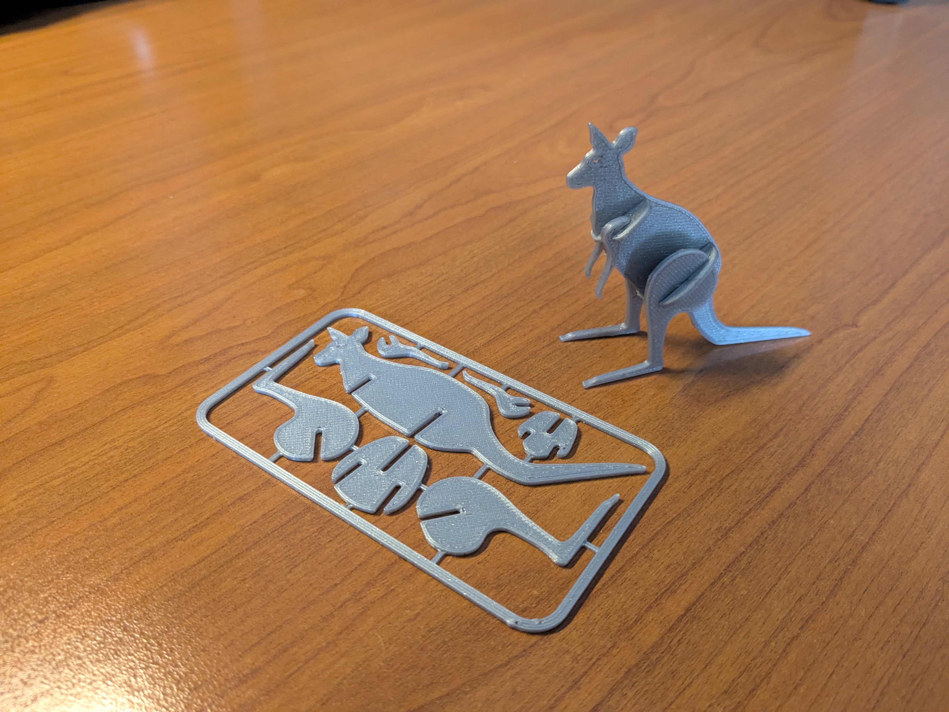 Skippy the Kangaroo Kit Card