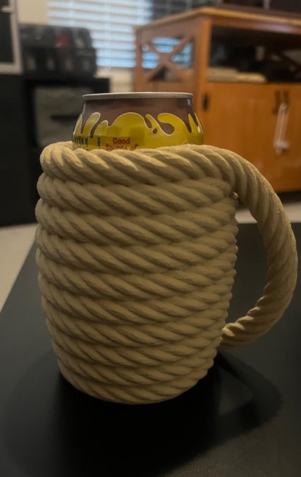 Rope Mug Soda/Beer Can Holder (Father’s Day)