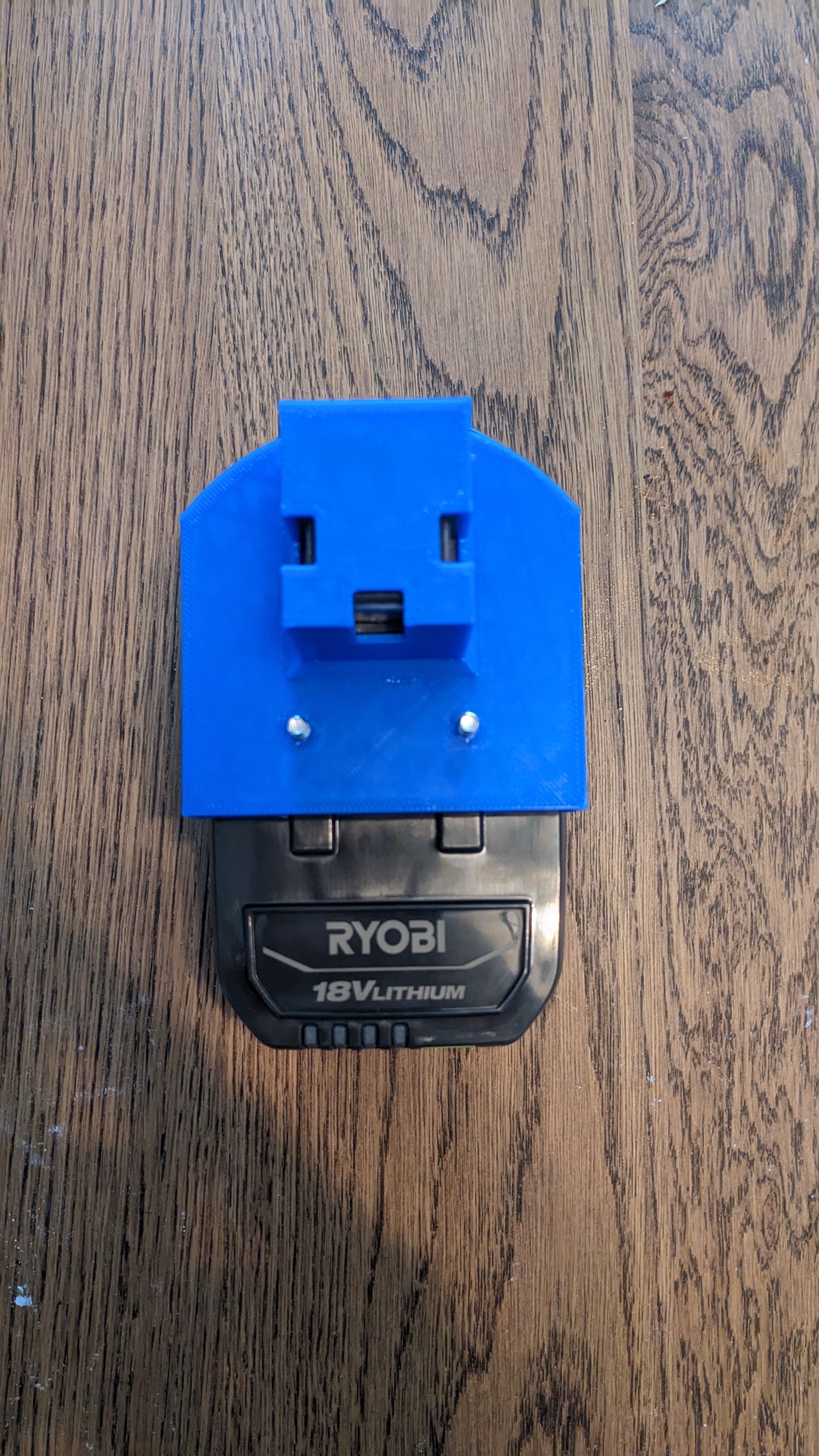 Mountable Ryobi ONE+ Battery Socket with Exposed Terminals