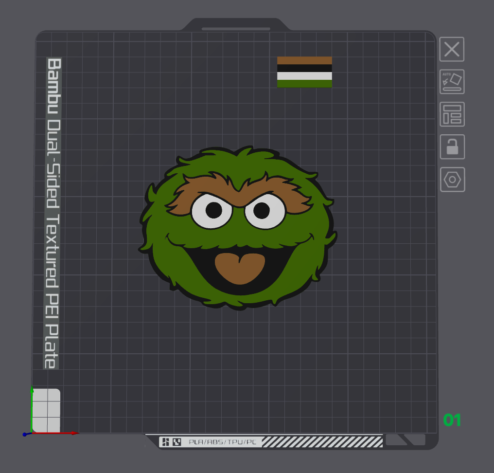 Oscar The Grouch, Multi Material, Sesame Street by DeviousDiabetic ...