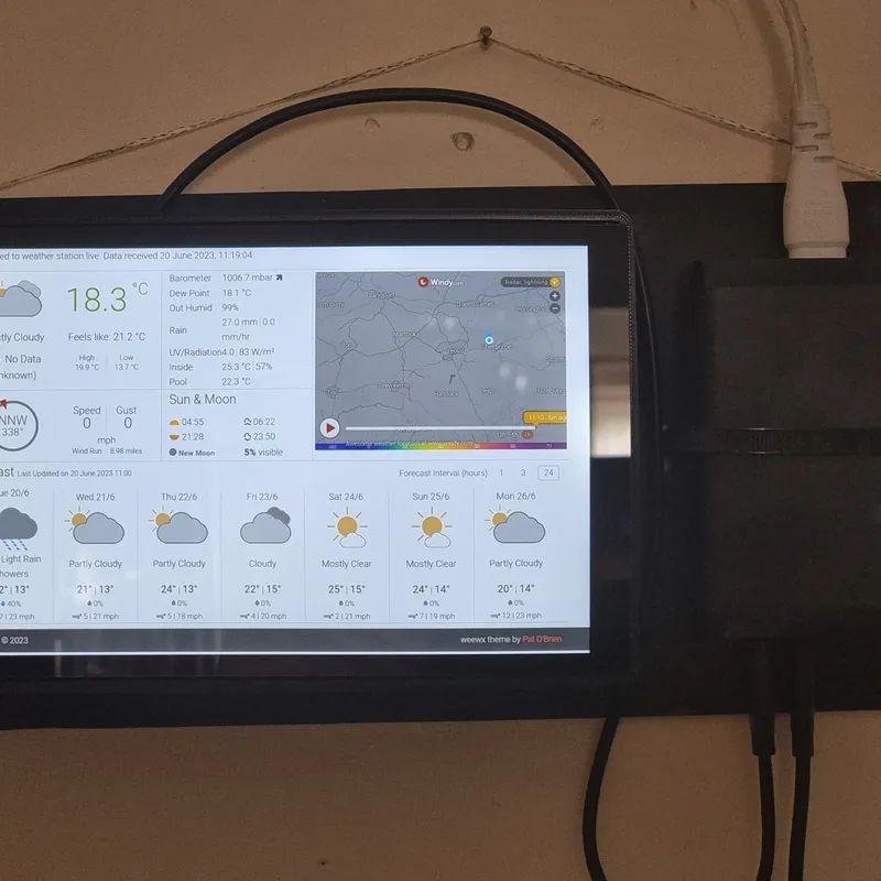 Case for Waveshare 11.9 LCD Display by SophieD, Download free STL model