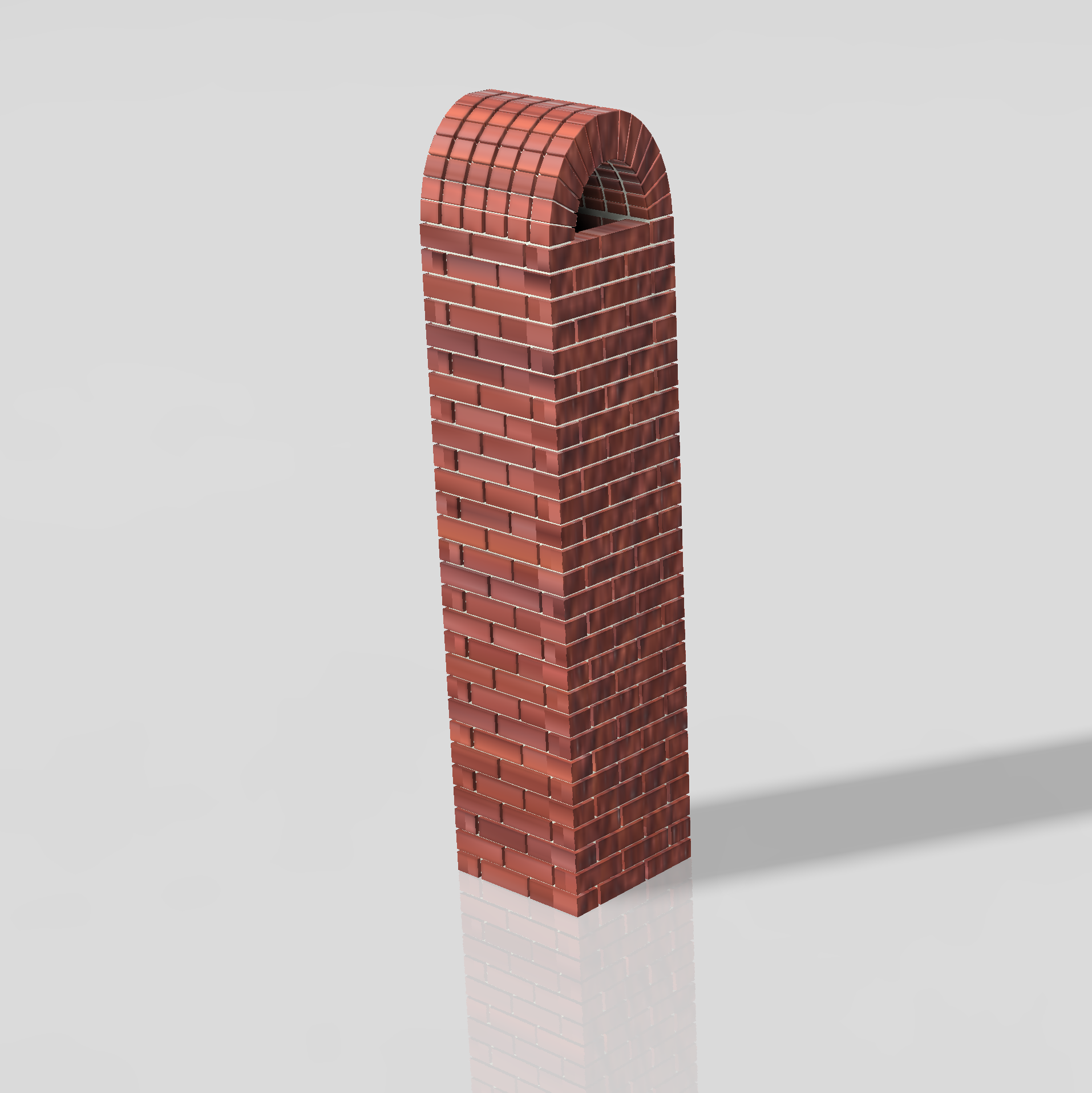 Chimney with Parabolic Top