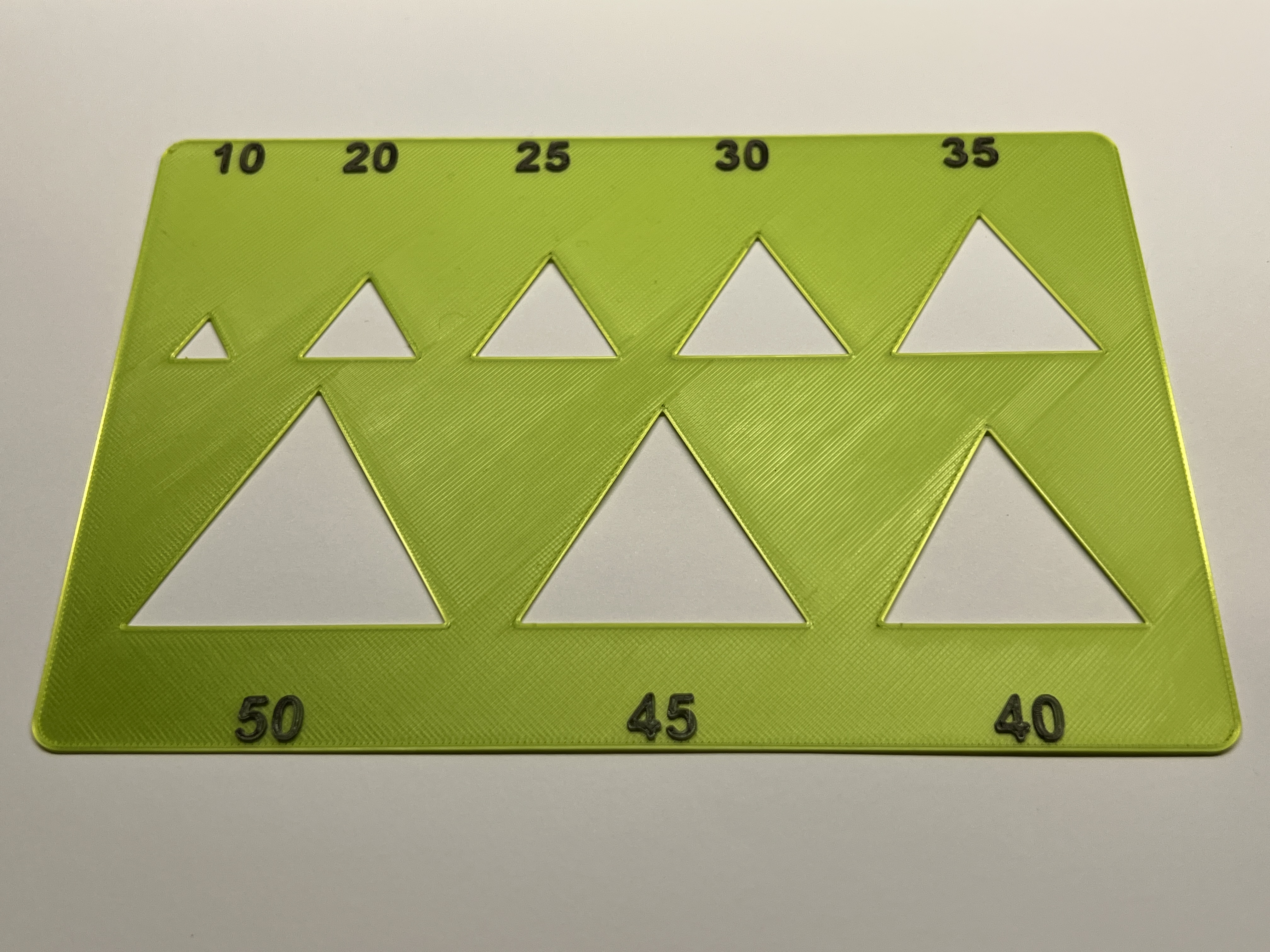 Simple Triangle Stencil