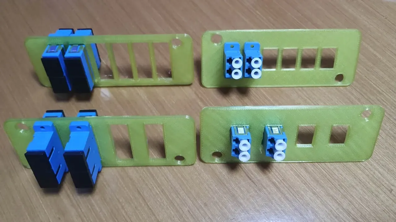Kit adapter plates for optic patch panel Fiore by lipos | Download free ...