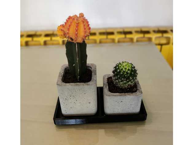 Concrete pot mold