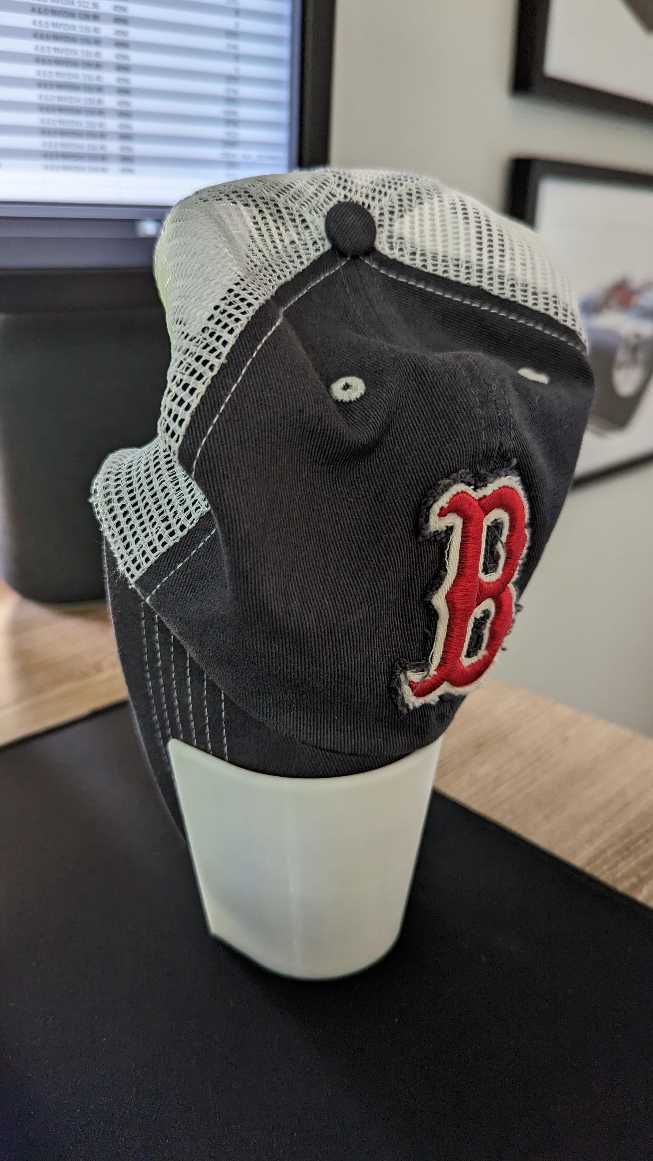 Baseball Hat Brim Form