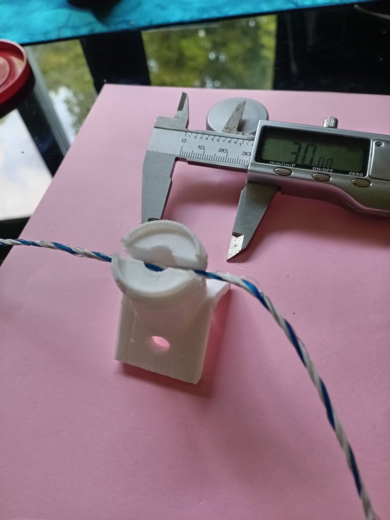 Coke bottle electric fence insulator by Bluefrogman Download free STL model