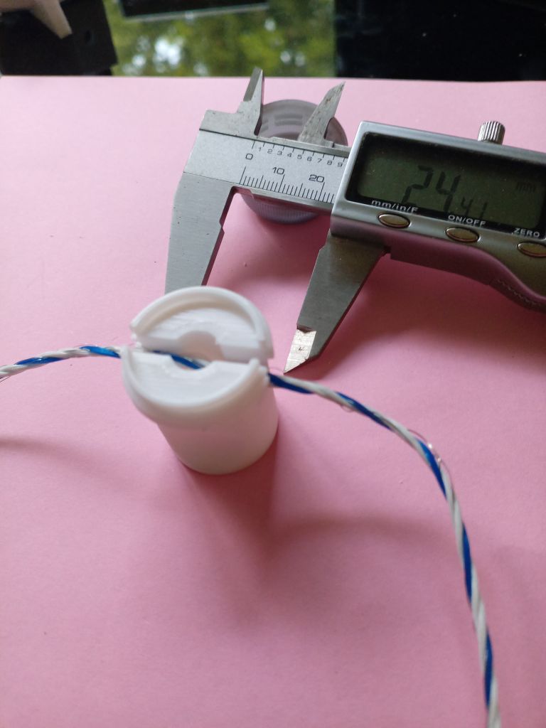 Coke bottle electric fence insulator by Bluefrogman Download free STL model