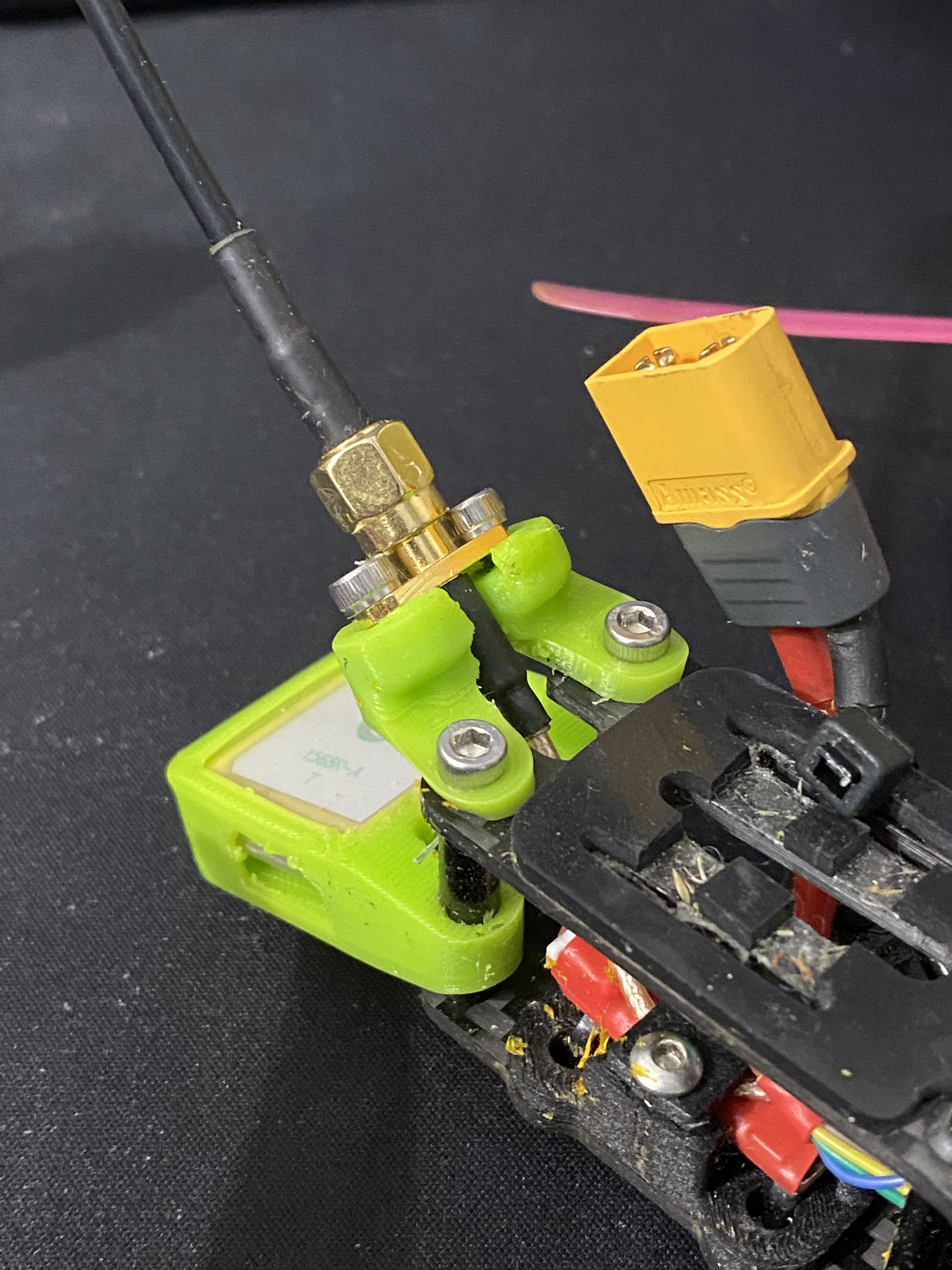 TBS Source One v5 Antenna mount by Micr0wave3 Download free STL model
