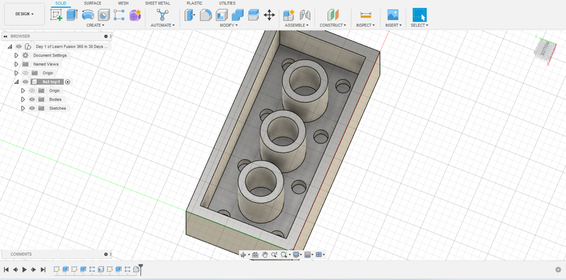 Miniatura 2 do modelo 3D Building brick