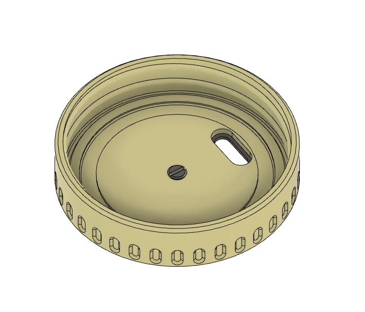 Print in Place Spinning Dispenser Mason Jar Lid by Jordan K Download