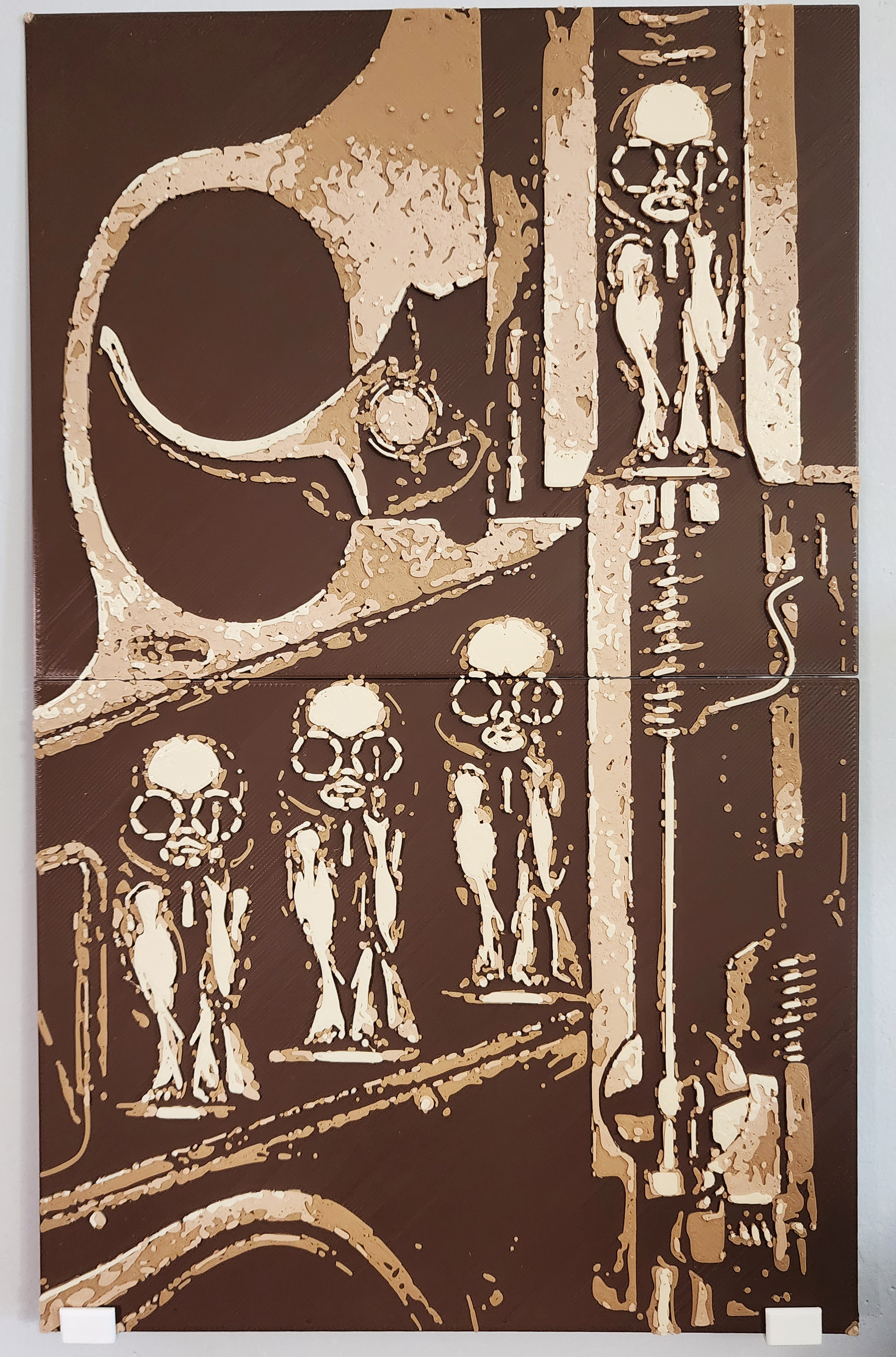 Birth Machine by HR Giger 4 Colors