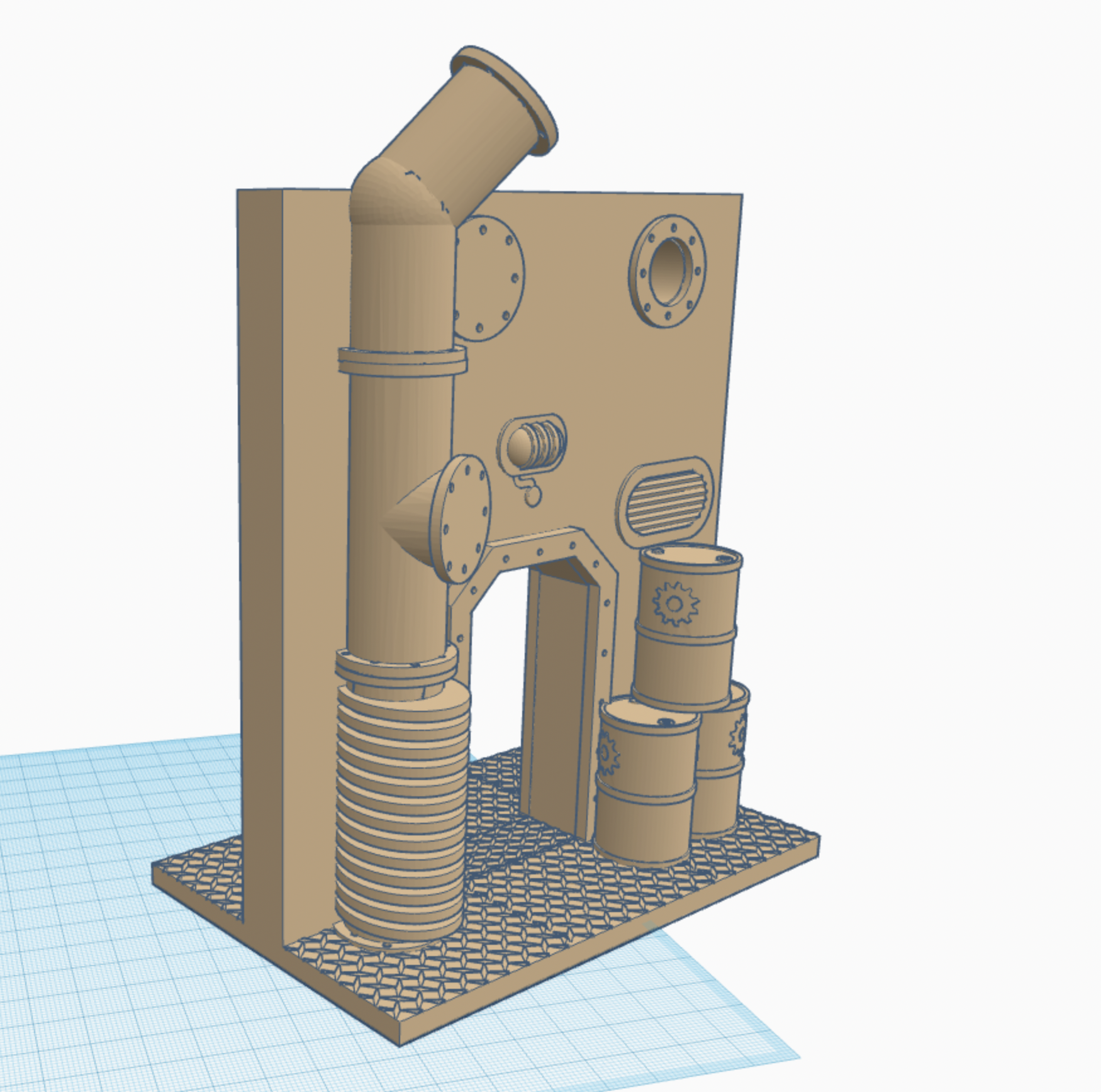 Pass Through V2 Wargames Wall - Section 8 — miniatura 2