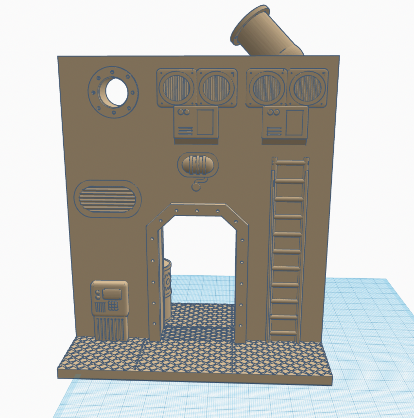 Pass Through V2 Wargames Wall - Section 8 — miniatura 5