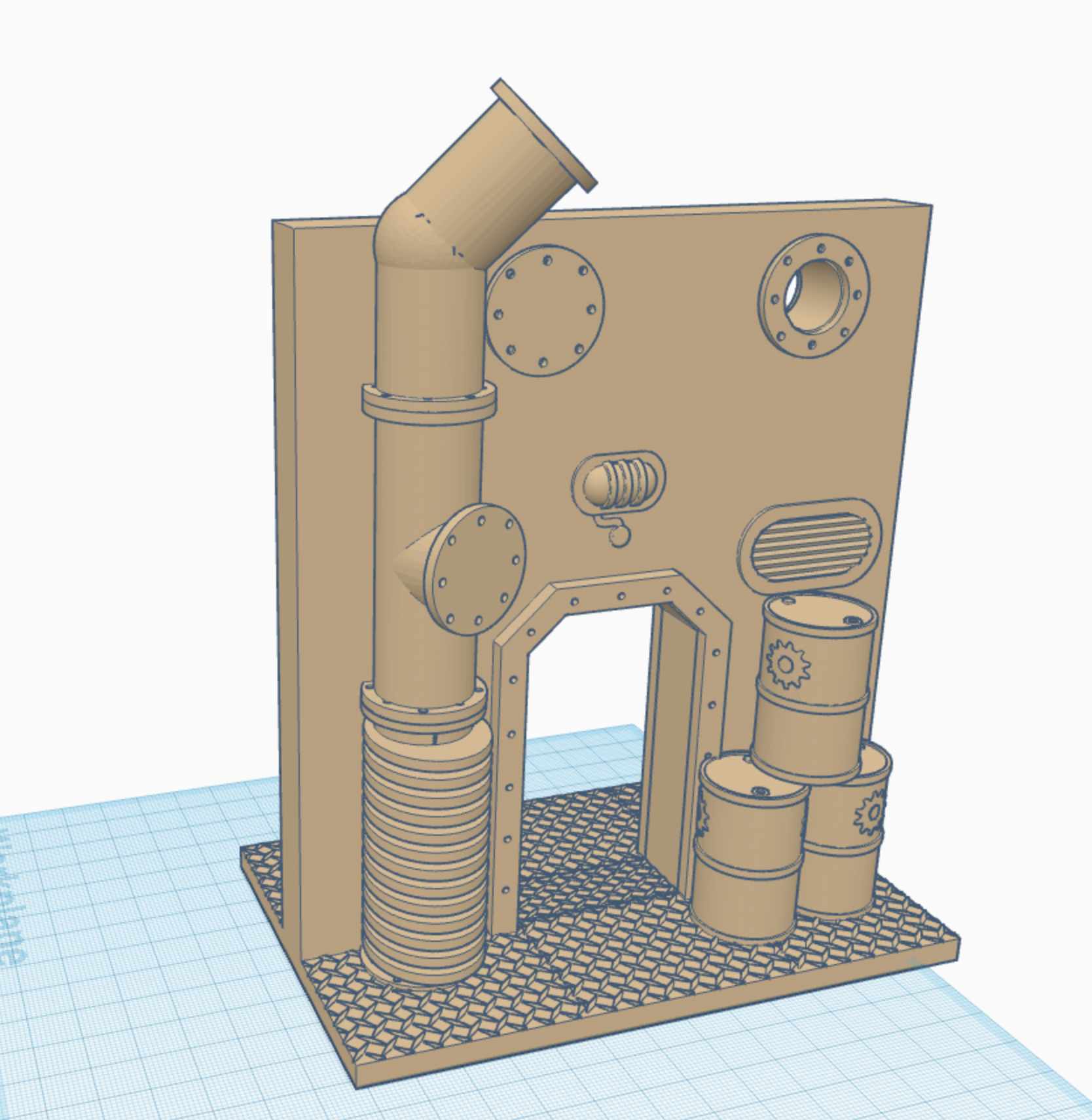 Pass Through V2 Wargames Wall - Section 8