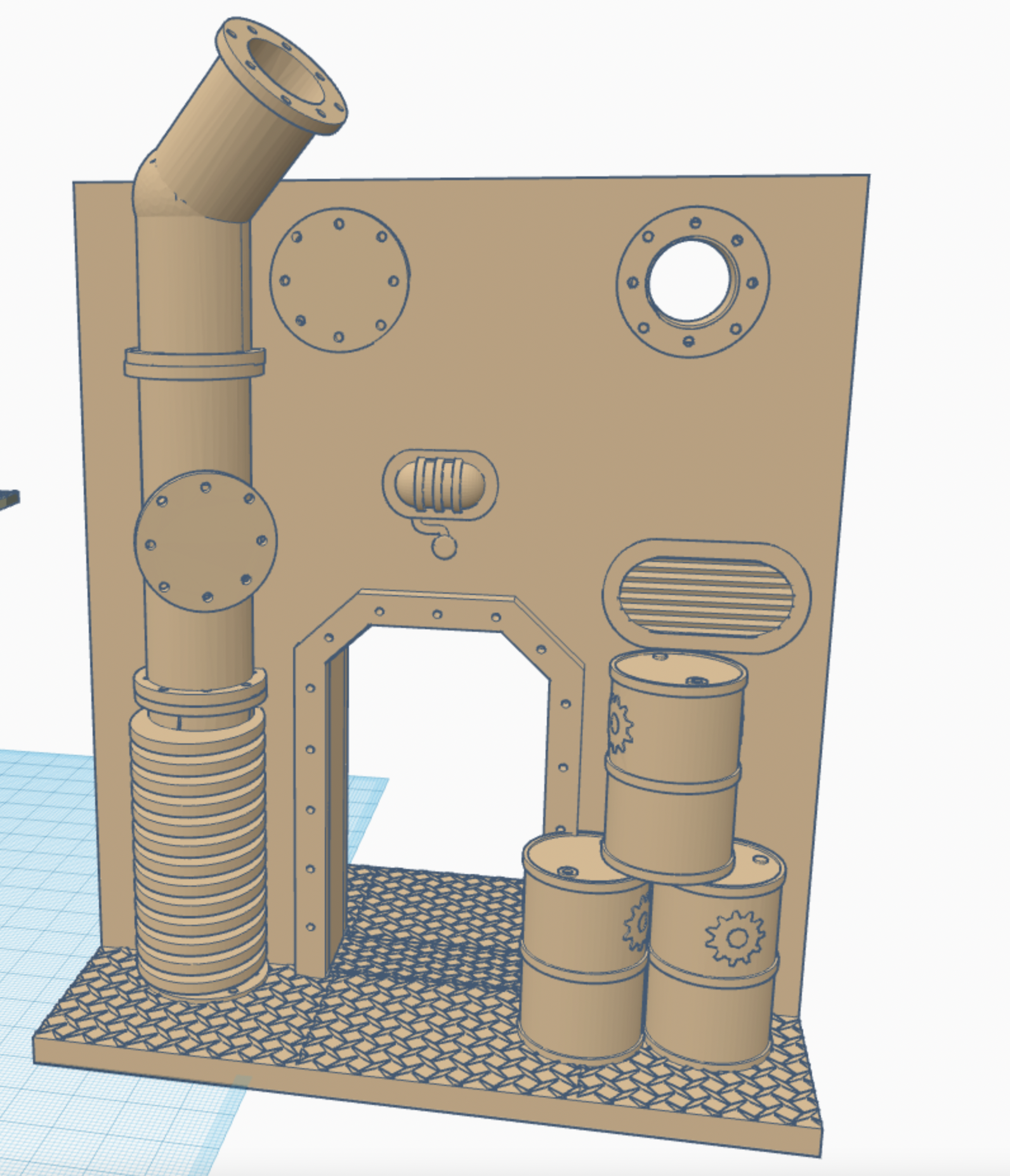Pass Through V2 Wargames Wall - Section 8 — miniatura 4