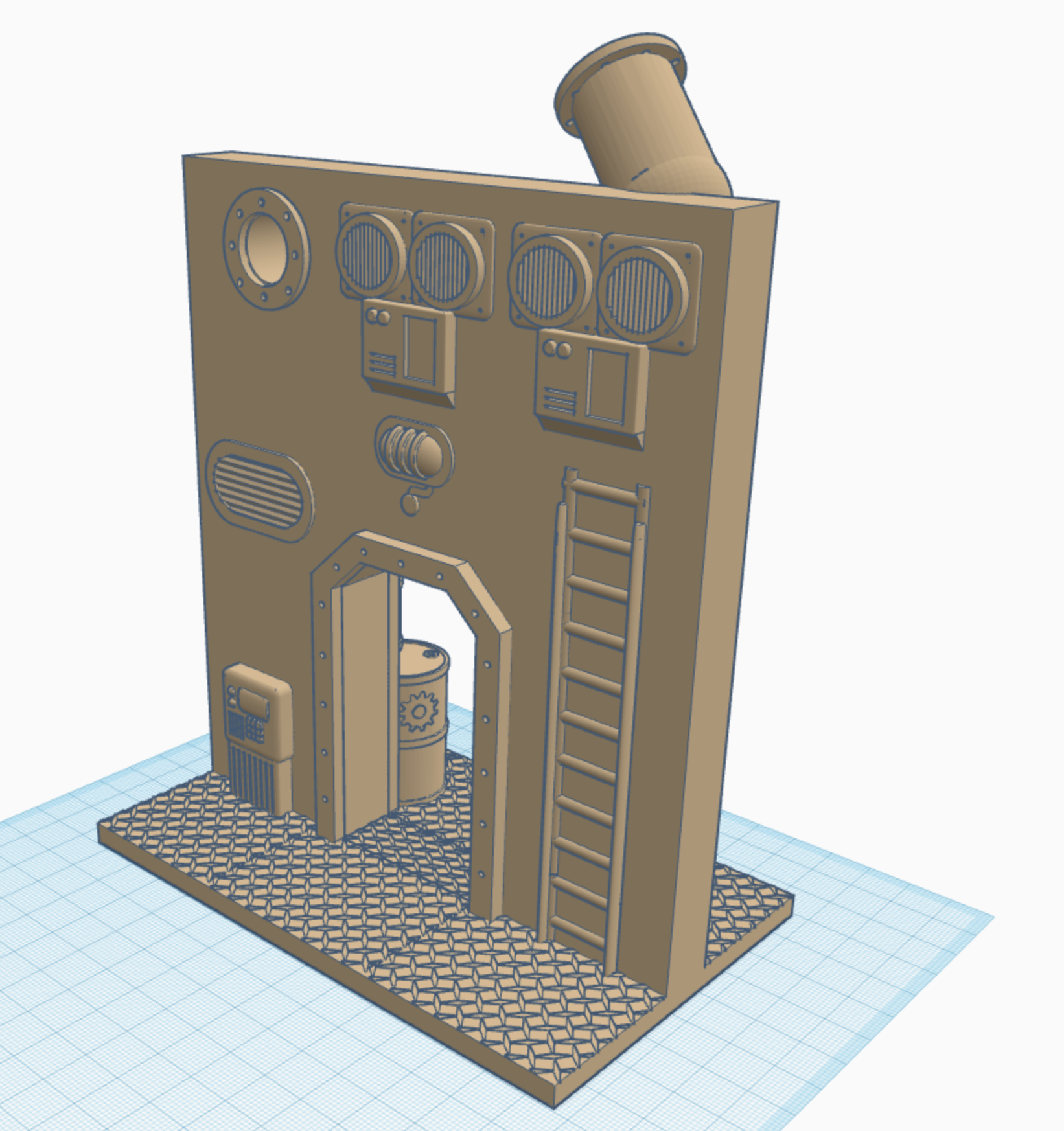 Pass Through V2 Wargames Wall - Section 8 — miniatura 3