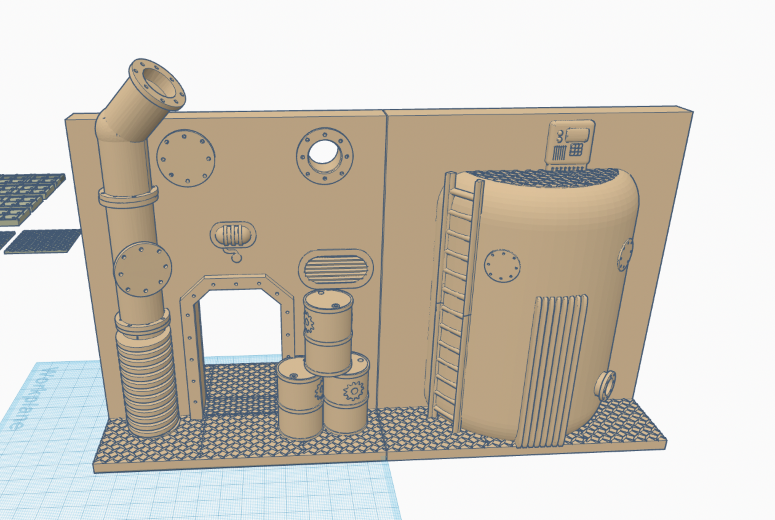 Pass Through V2 Wargames Wall - Section 8 — miniatura 7