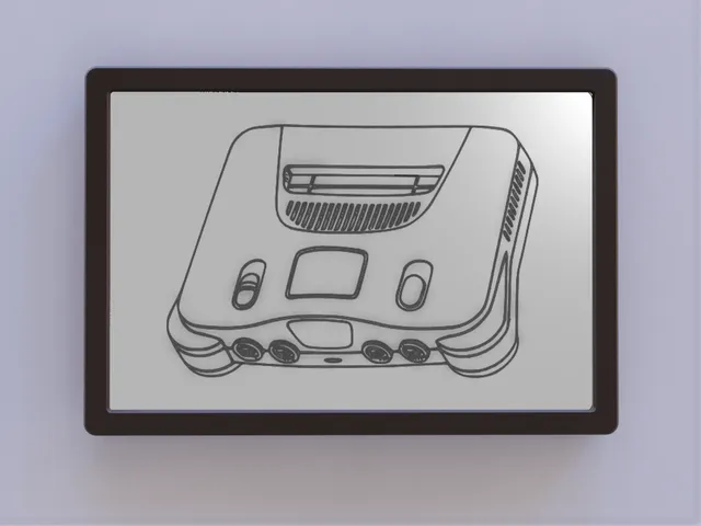 N64 Console Patent Art - ISO