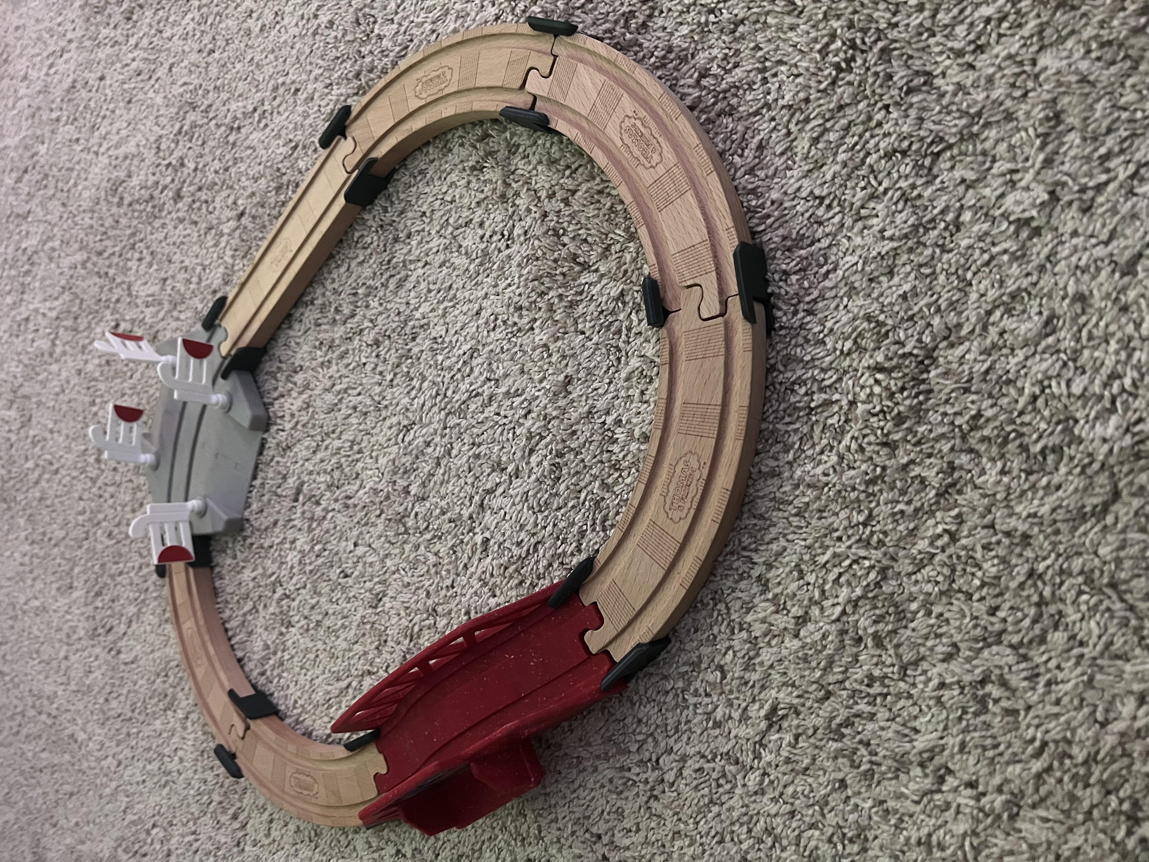 Wooden Train Track Clip for Thomas & Friends Track