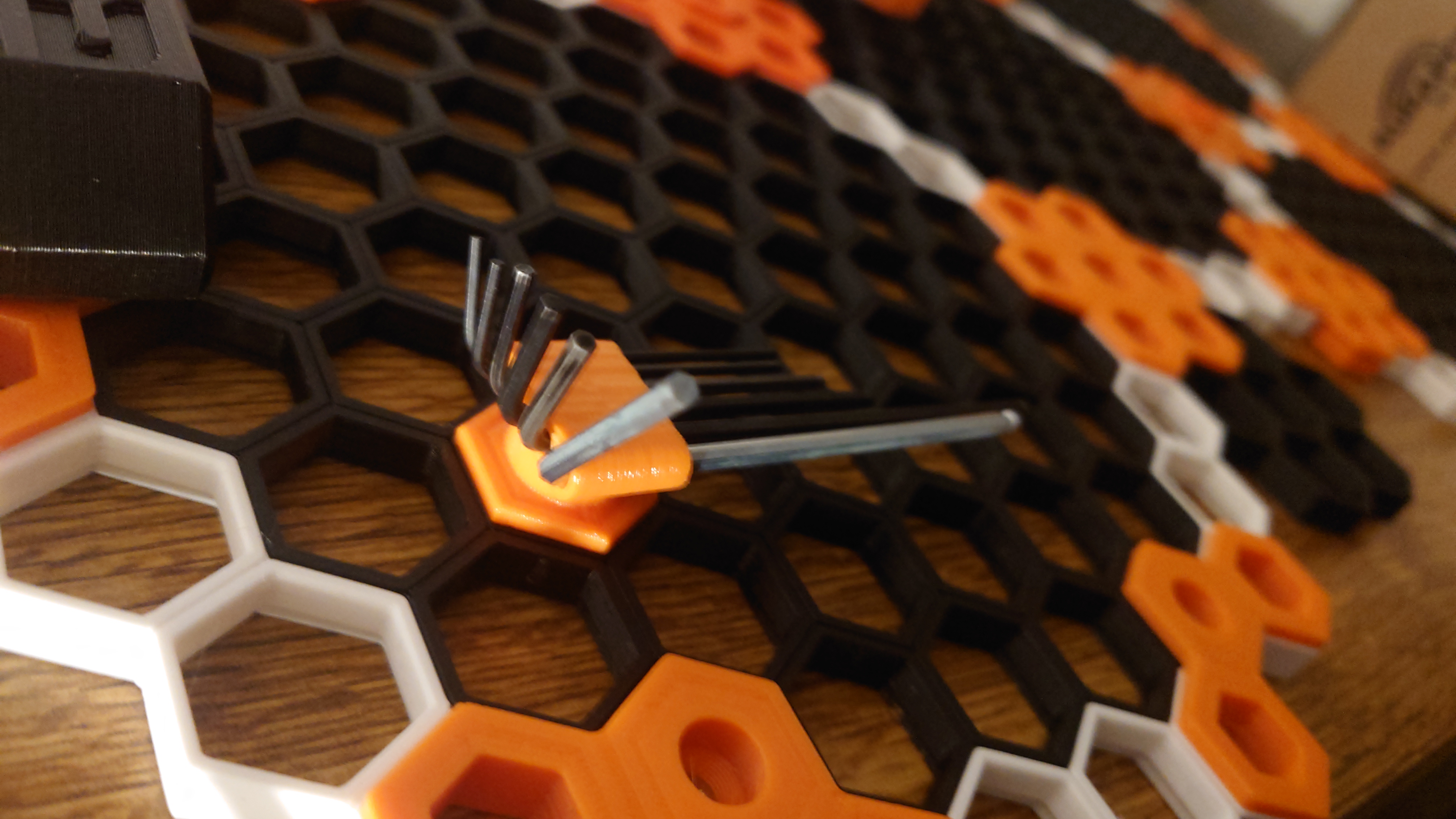 Prusa i3 MK3 hex key set holder for HSW