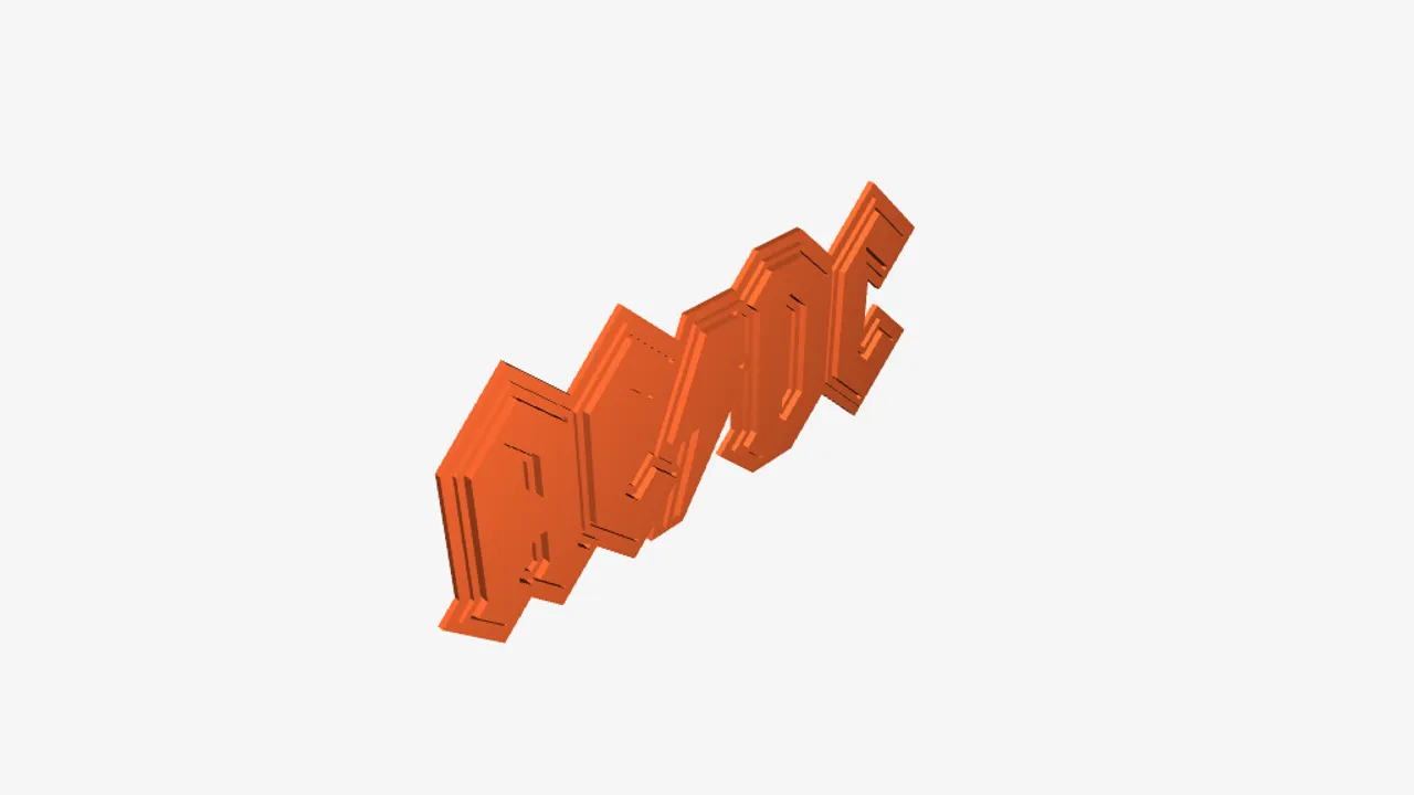 AC DC logo by Roman F. | Download free STL model | Printables.com