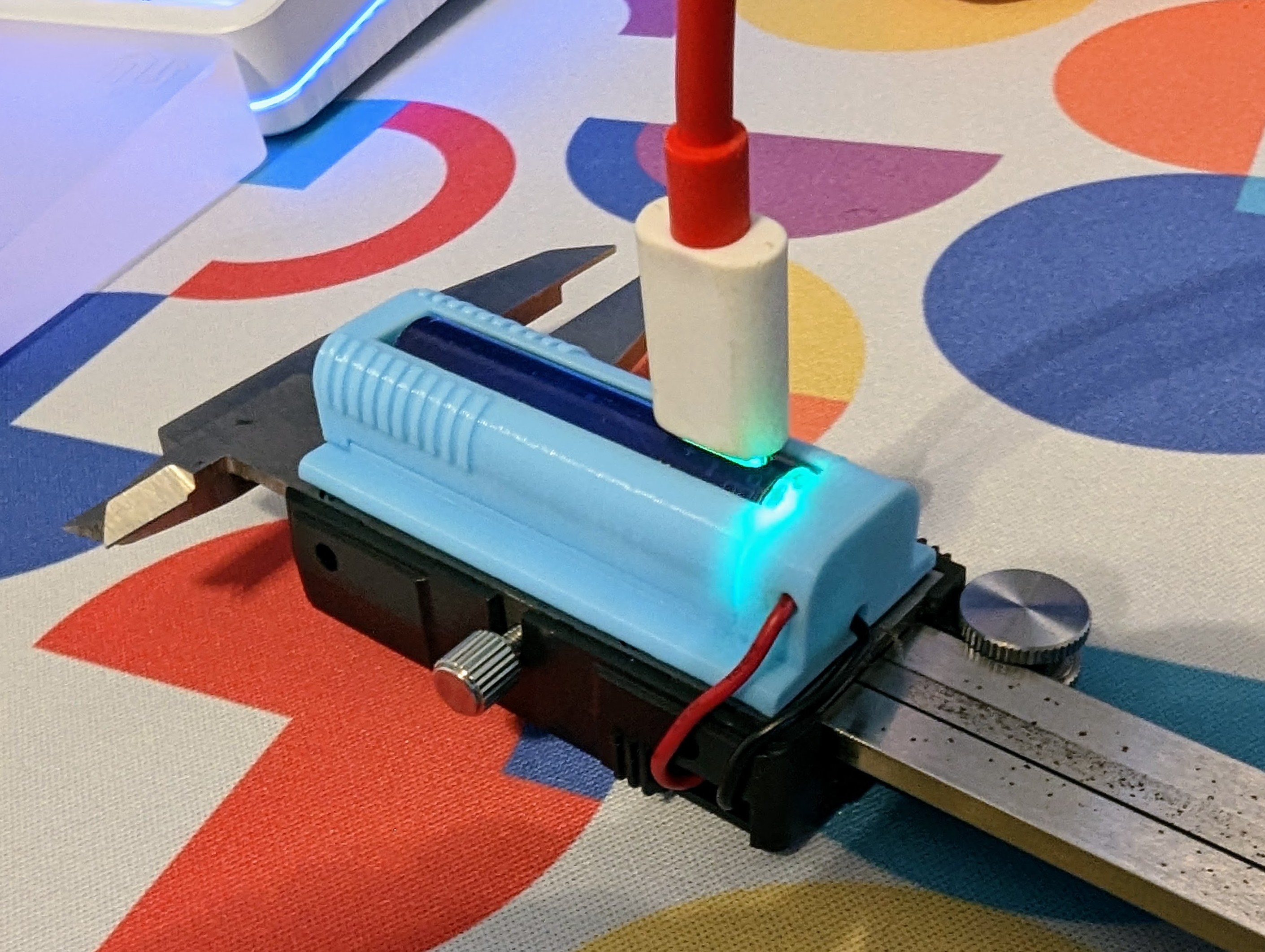 Easy AAA Battery Calipers Mod by fryeguy Download free STL model