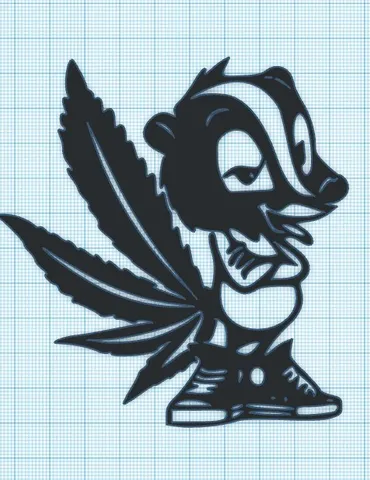 SKUNK WEED - WALL ART