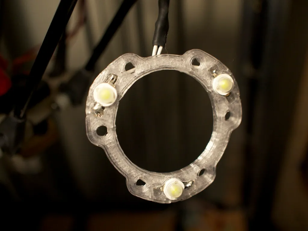 FLSUN SR - LED Ring Light Mount by Diabolik