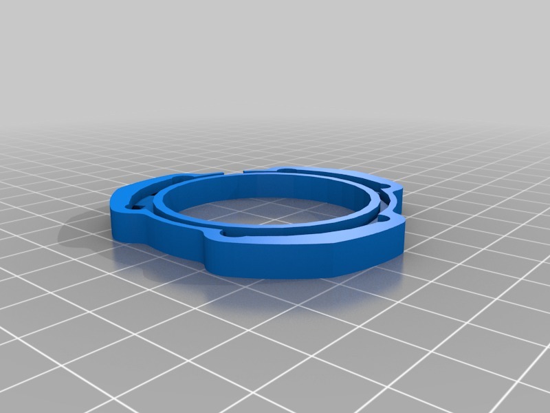 Miniatura 2 do modelo 3D Rostock LED light ring