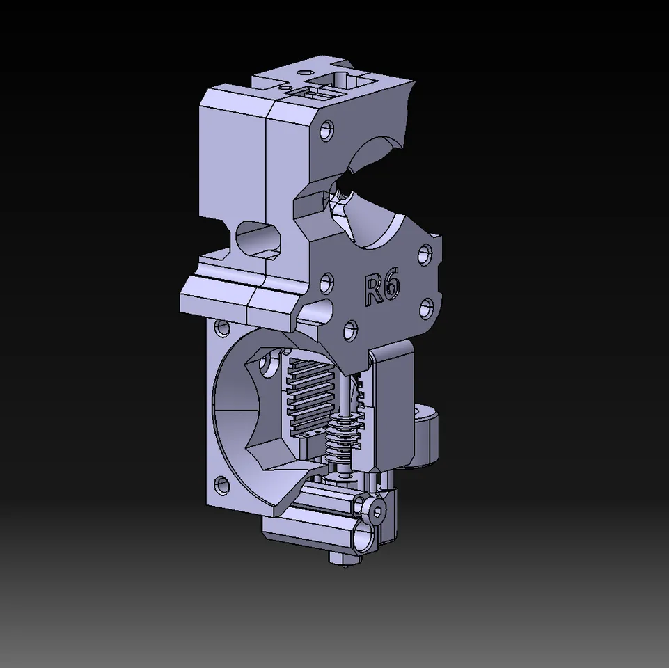 Kit Hotend Di Ricambio Per Stampante 3D Prusa MK3/MK3S/MK3S+ - Assemblabile, Con Ugello Ottone V6