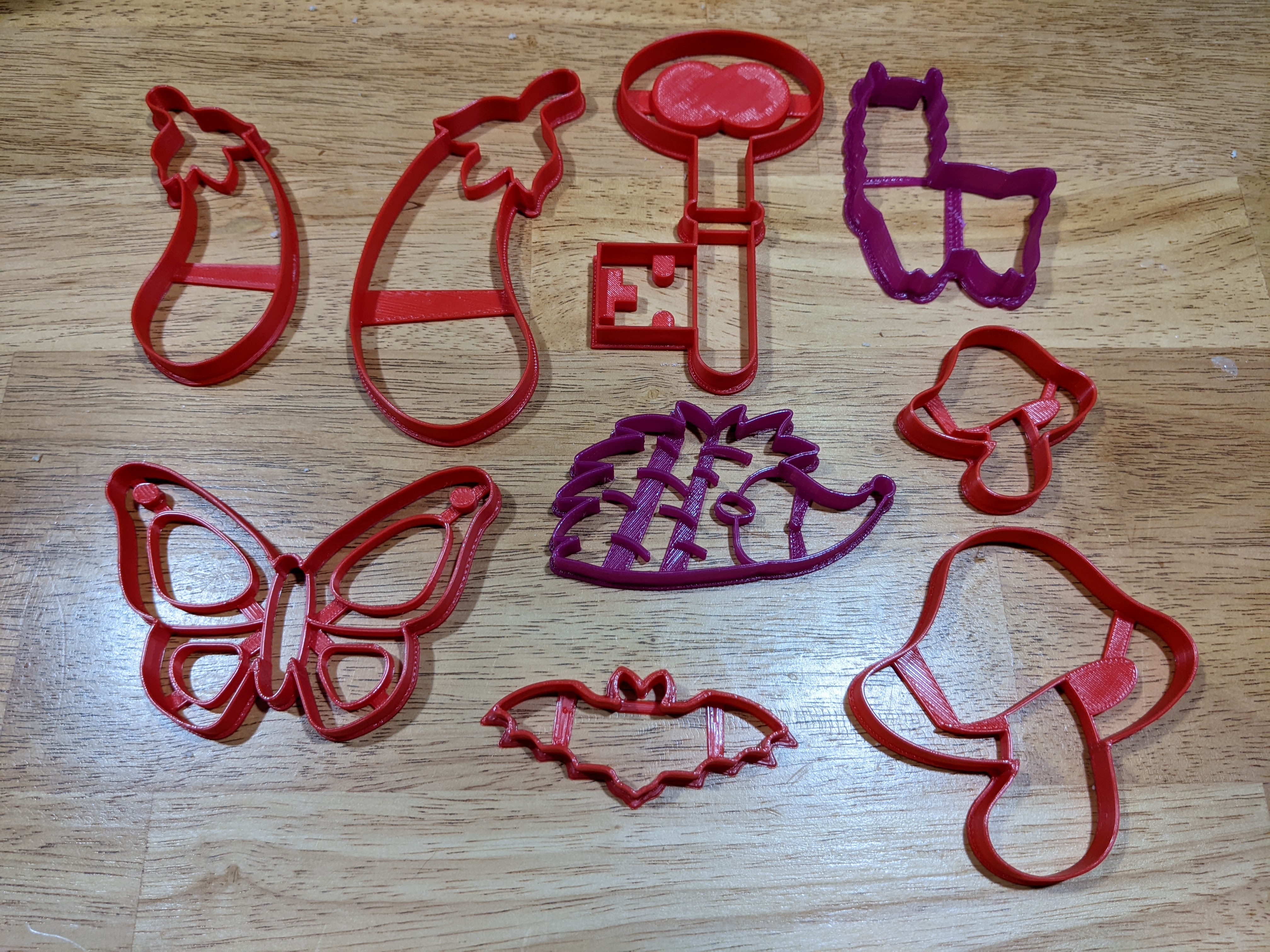 Cookie Cutters - Animals, Plants, and Objects