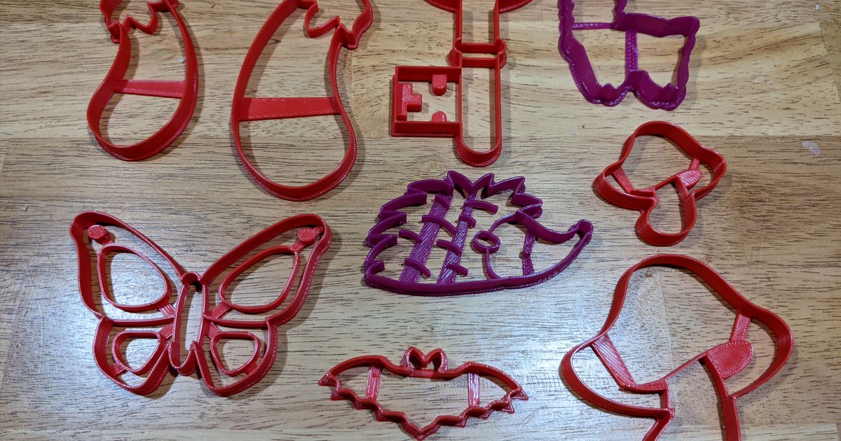 Cookie Cutters - Animals, Plants, and Objects by zimboptoo | Download