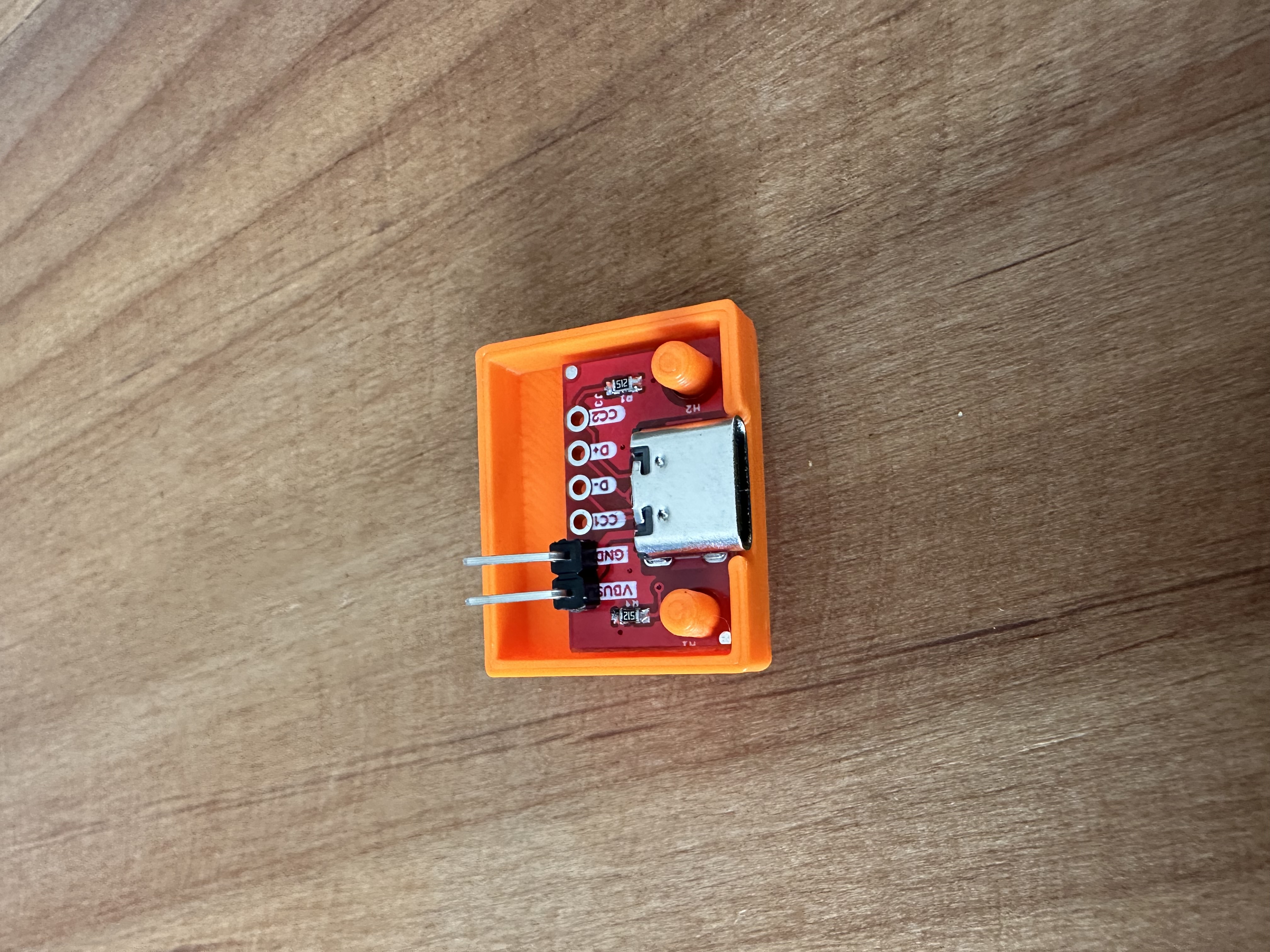 USB Type-C 5v power breakout board enclosure