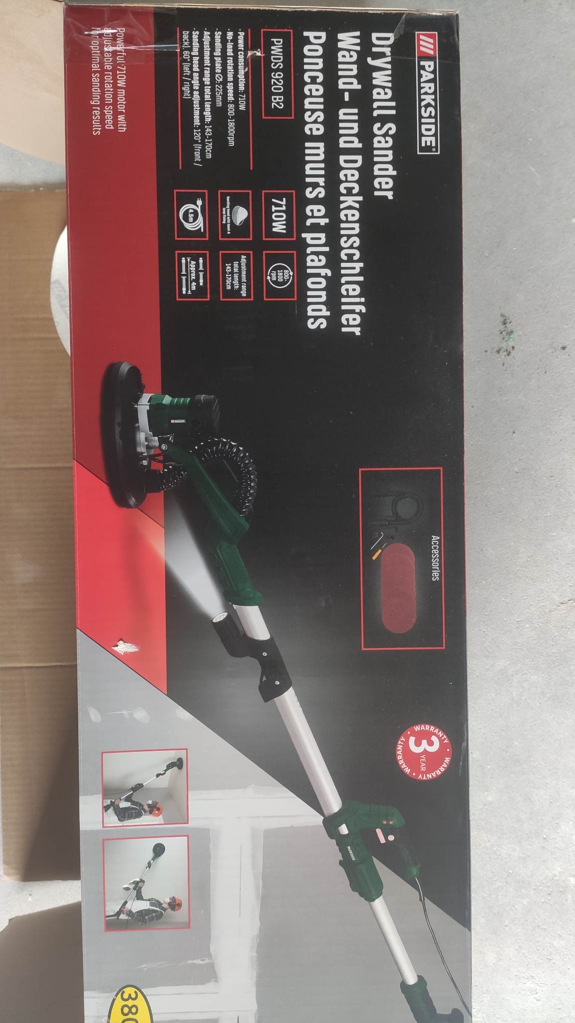 Parkside PWDS 920 B2 Folding hinge lock by Róbert Brišák Download