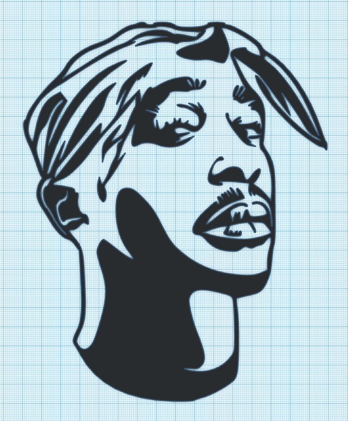 TUPAC - WALL ART