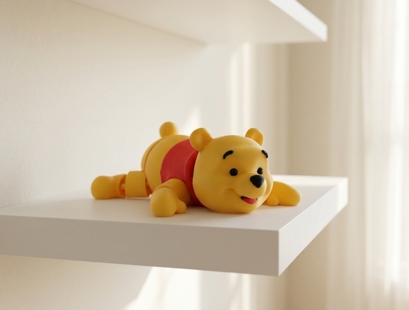 Articulated Winnie the Pooh Flexi Toy