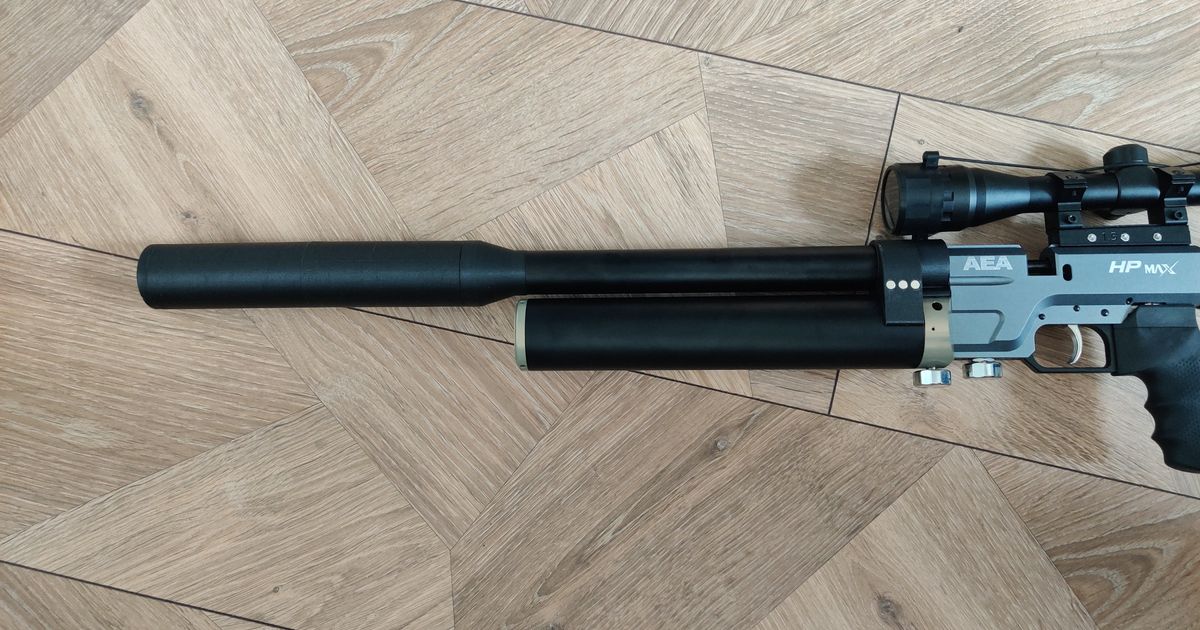 AEA HP MAX stackable silencer/suppressor von Kilian Gosewisch, Kostenloses  STL-Modell herunterladen