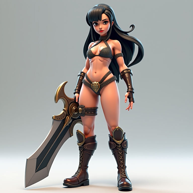 Dark Fantasy Female Warrior
