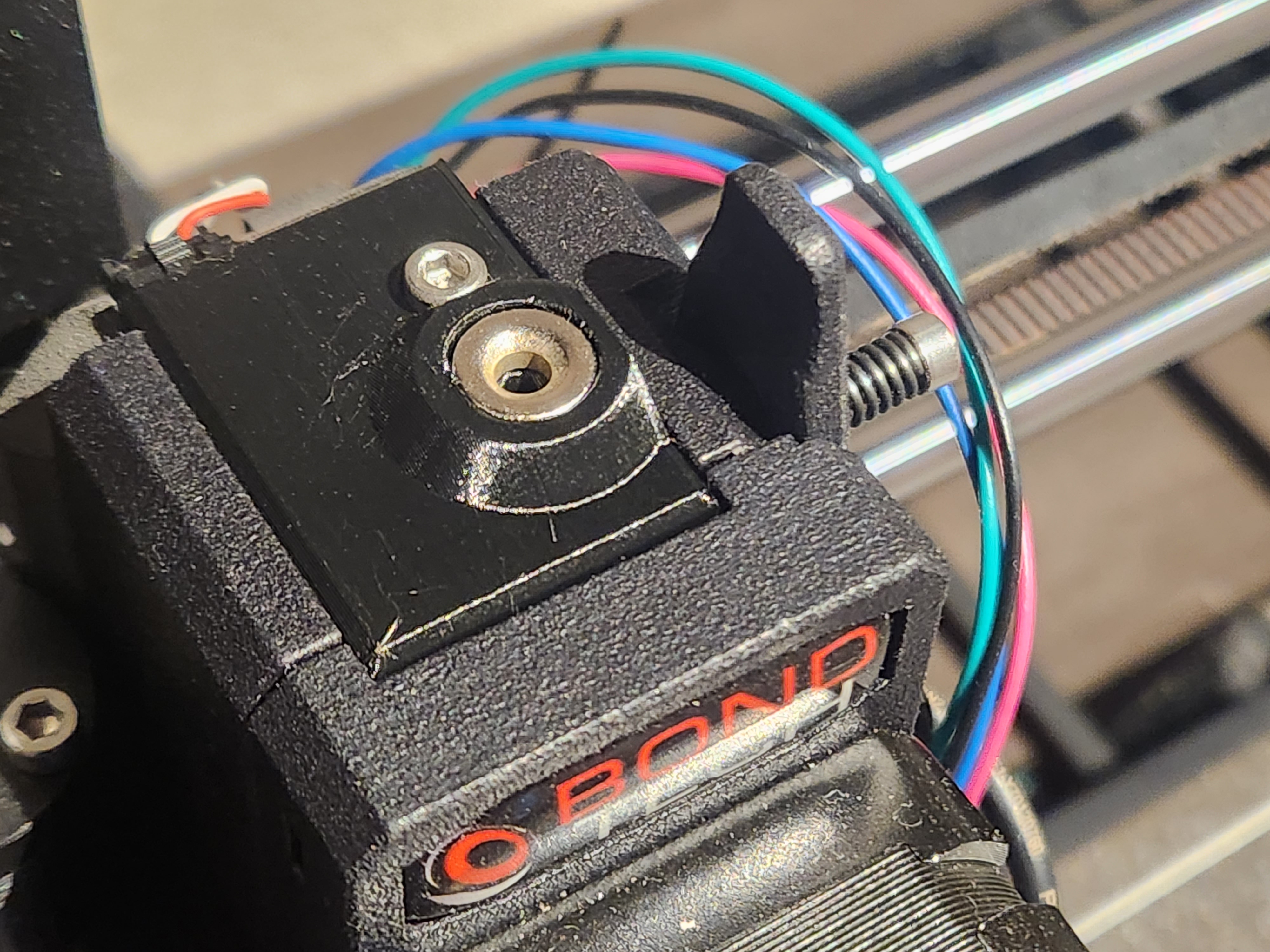 Bondtech Extruder FS Cover for Magnetic Reverse Boden 3D model thumbnail