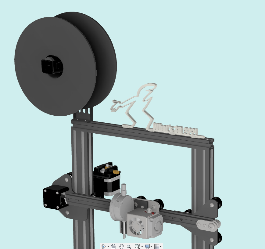 LaLinea 3D printer decoration