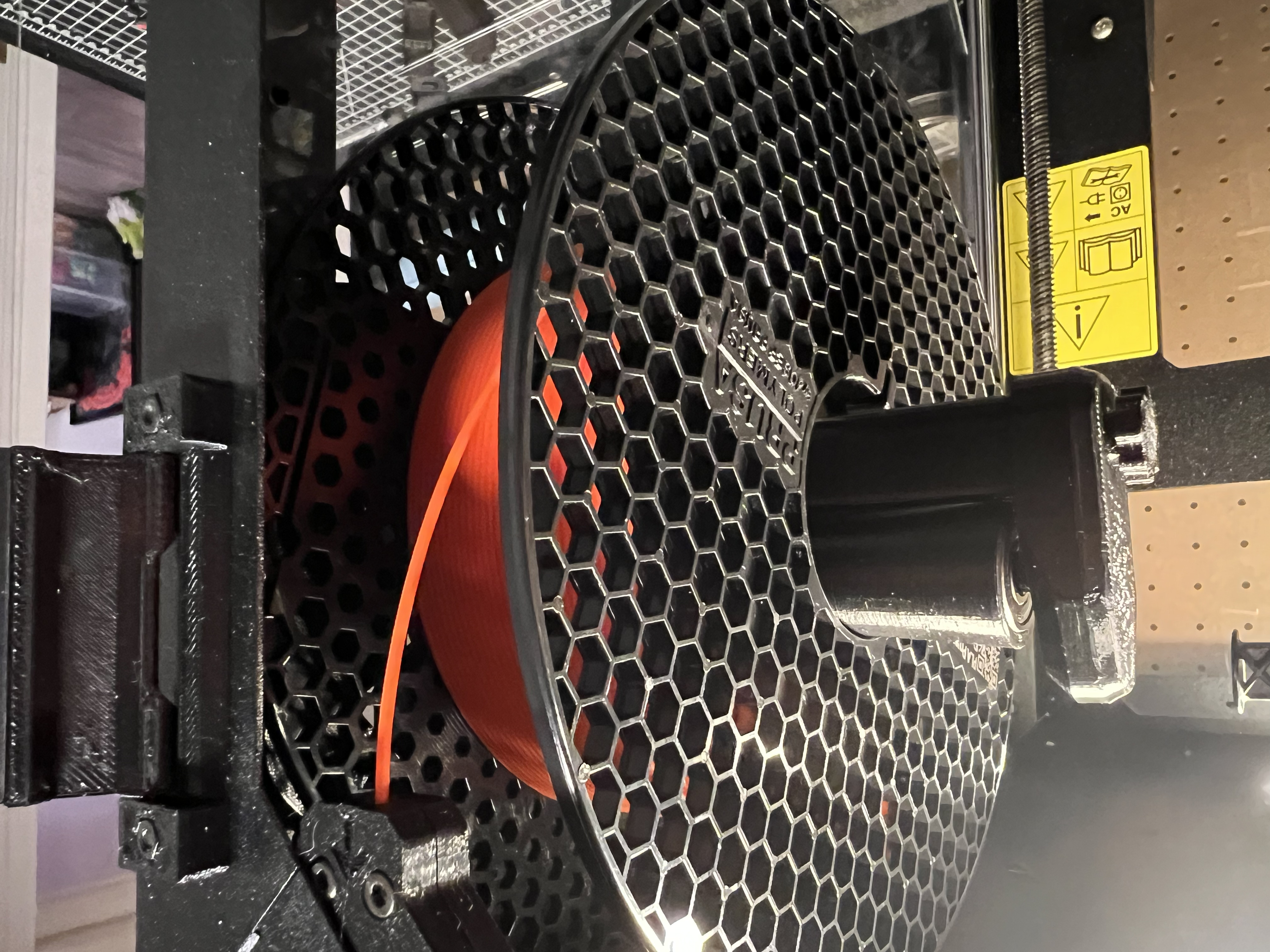 Smooth Bearing Spool Holder for Prusa Enclosures - Hotdogger REMIX