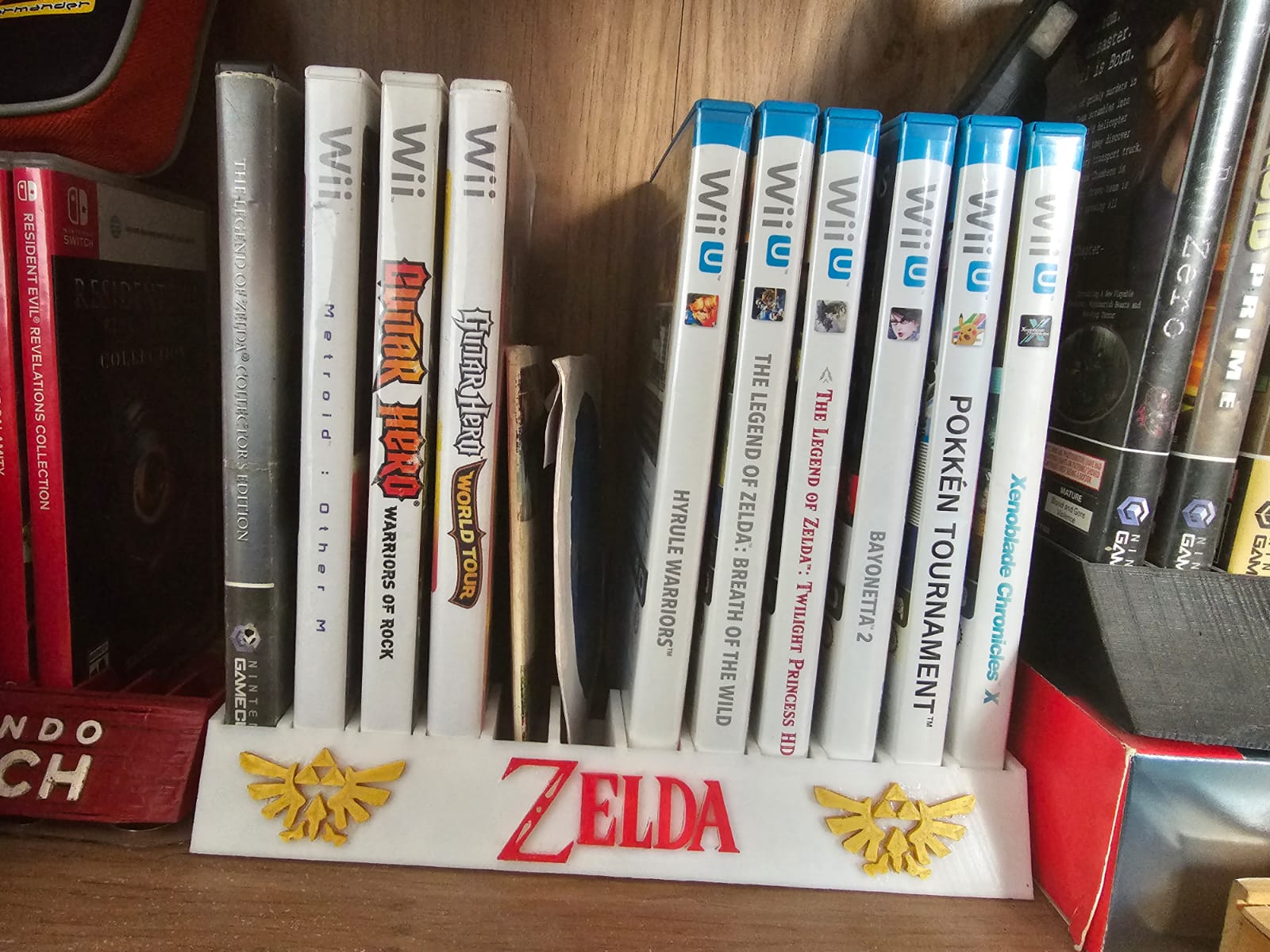 Zelda Game case stand for wii/wiiu/gamecube by Impresiones Mimimiau