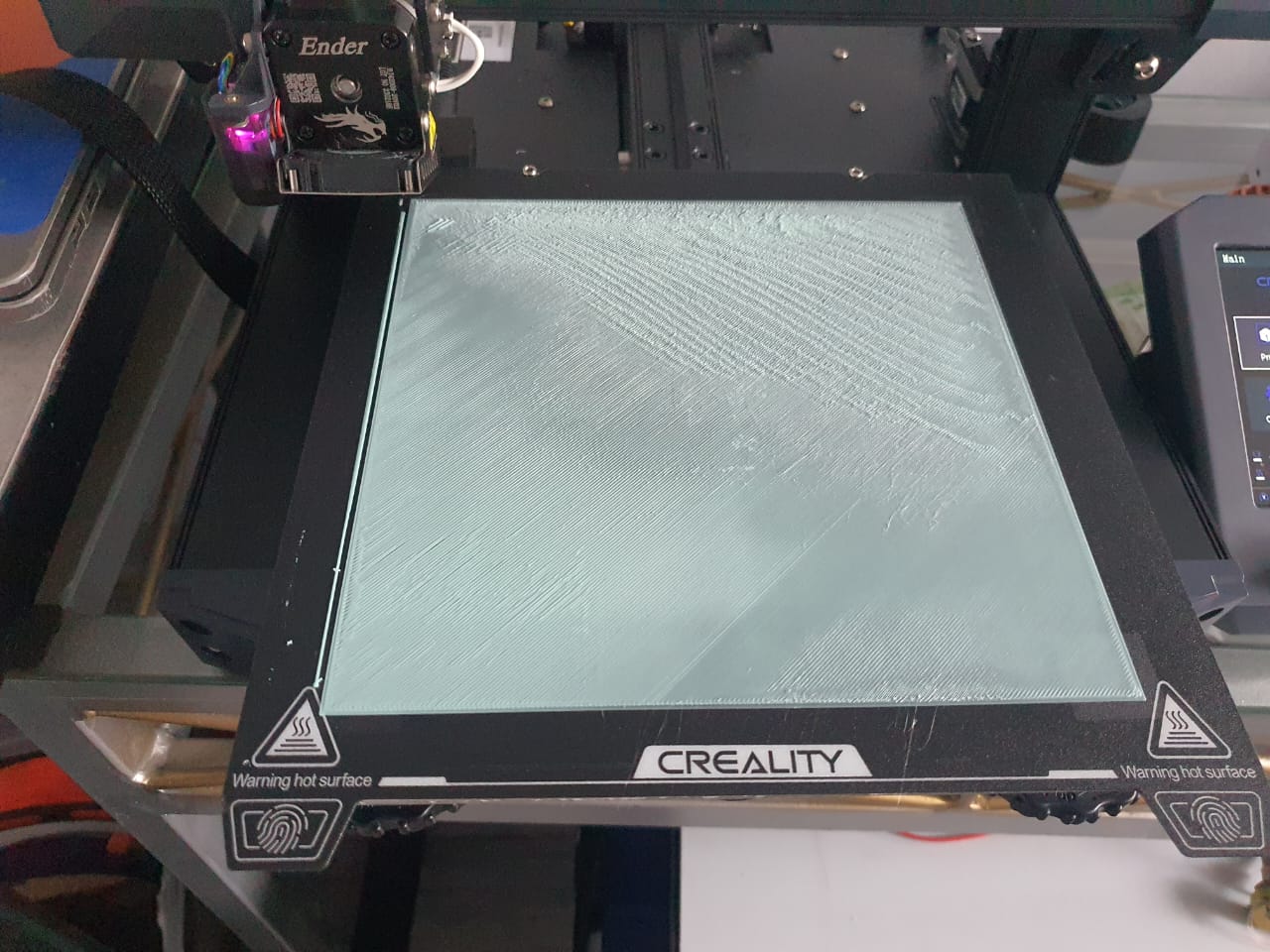 ender 3 bed level test