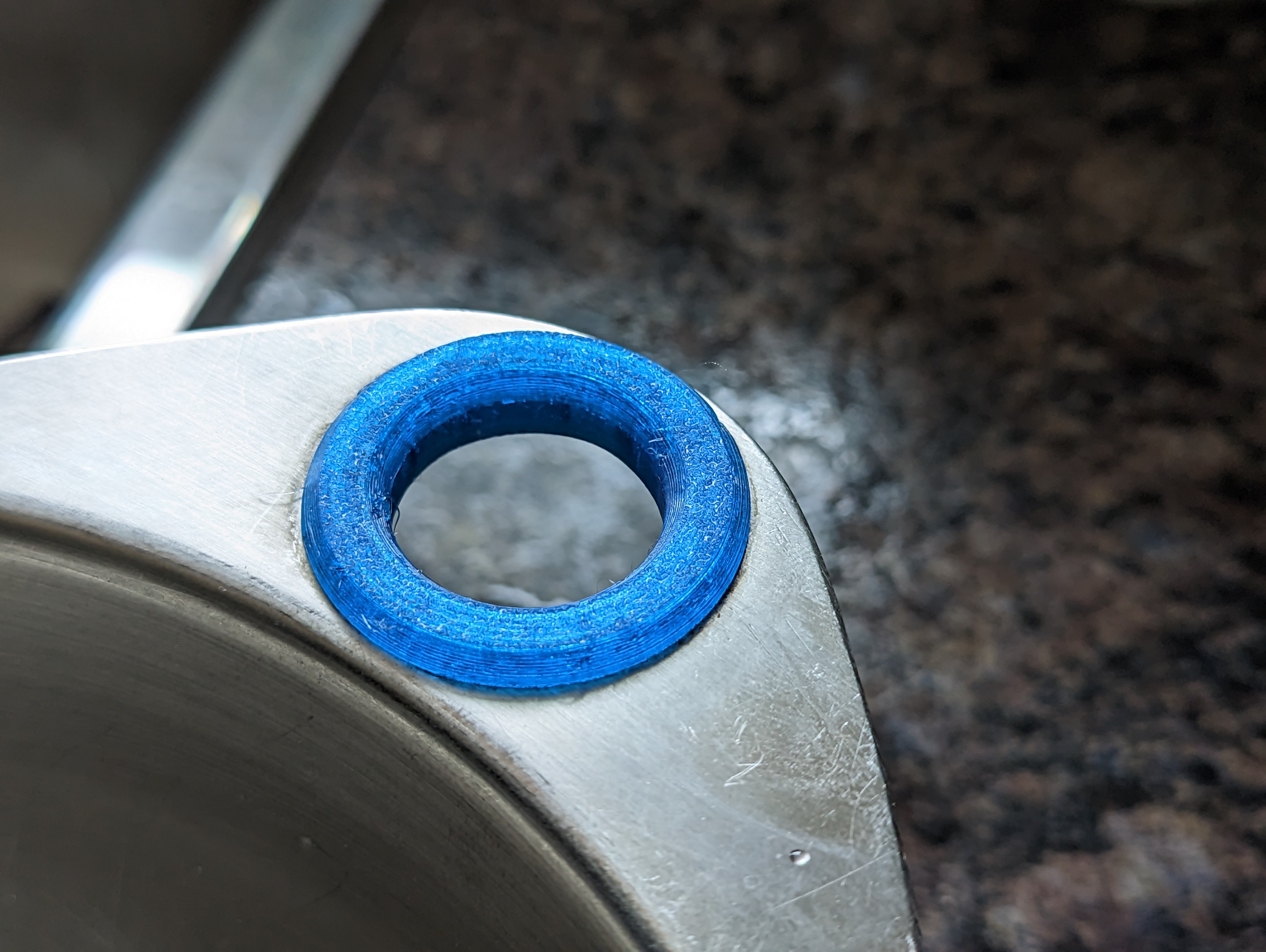 Pampered Chef Steel Bowl Finger Ring