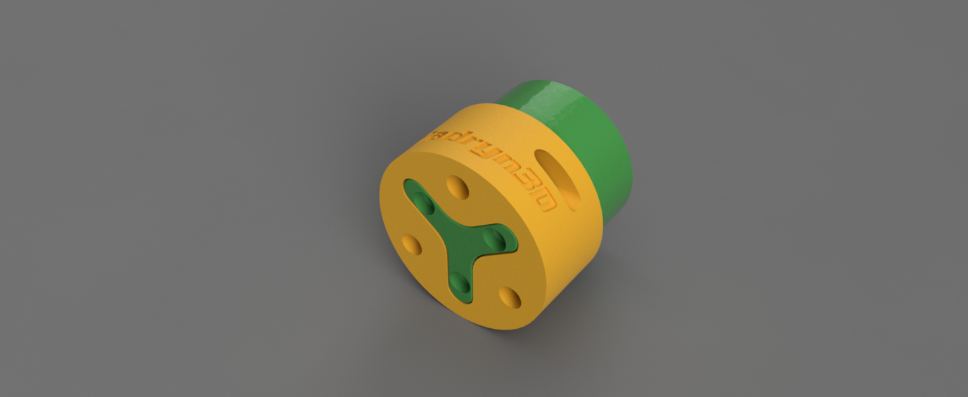 Quick release for Logitech G27 by @Madryn3D
