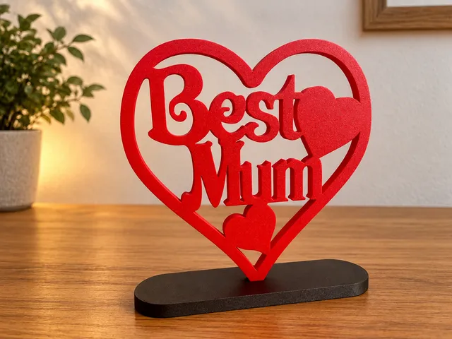 Best Mum Heart